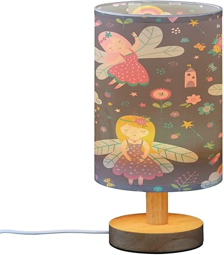 Miniatura 2 de GuoChe Bedside Lamp Room Lamp with USB Cartoon Cute Kawaii Fairy Colorful Table Lamps for Boys Farm lampara para mesa de sala