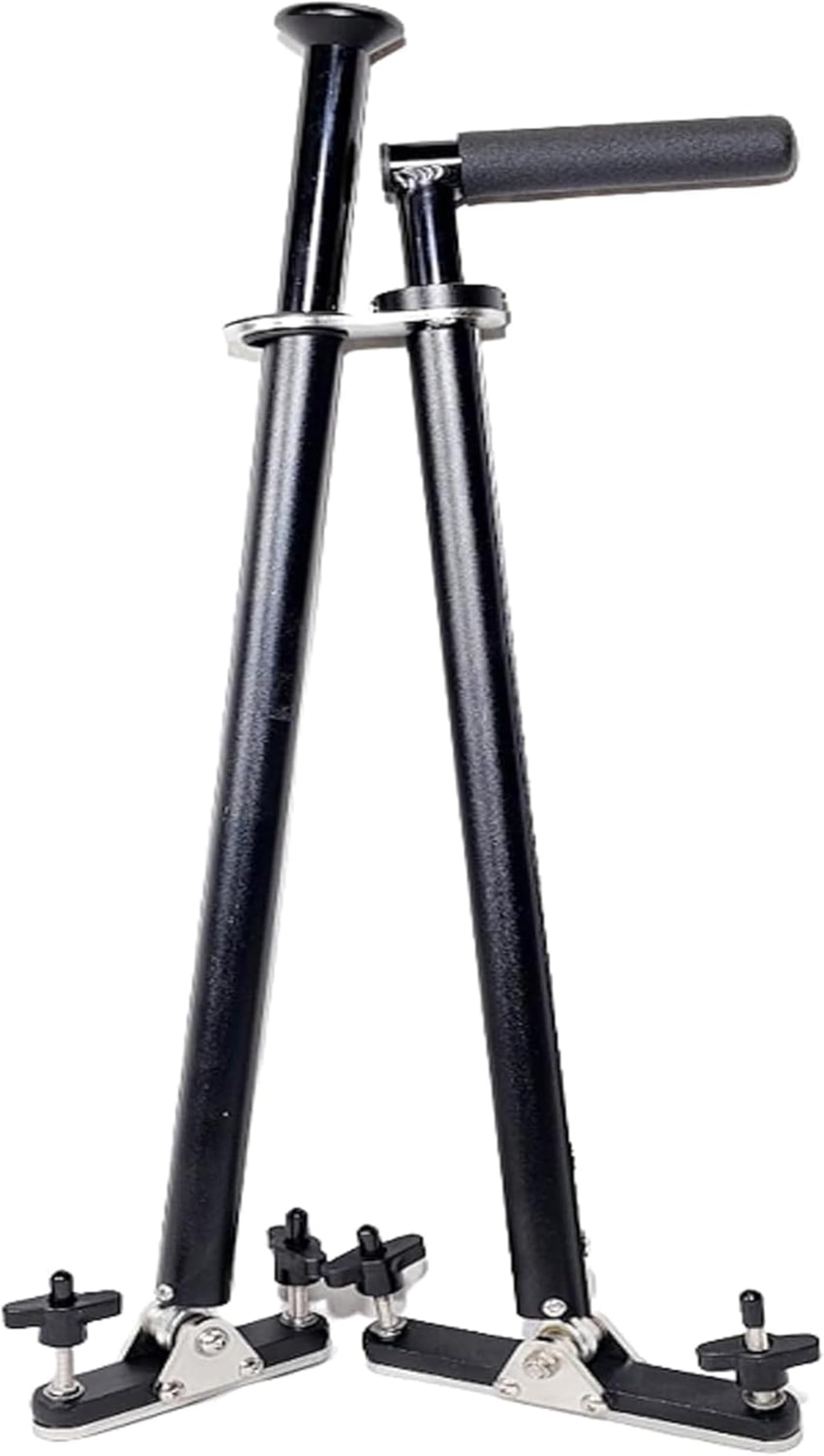 Portable Hand Controls for Automatic Car. Disability Driving Aids Handicap - Car Hand controls - SCI (GRAY HANDLE WITH BLACK STRAP)