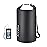 OMGear Waterproof Dry Bag Backpack Waterproof Phone Pouch 40L/30L/20L/10L/5L Floating Dry Sack for Kayaking Boating Sailing Canoeing Rafting Hiking Camping Outdoors Activities (Black, 10L)