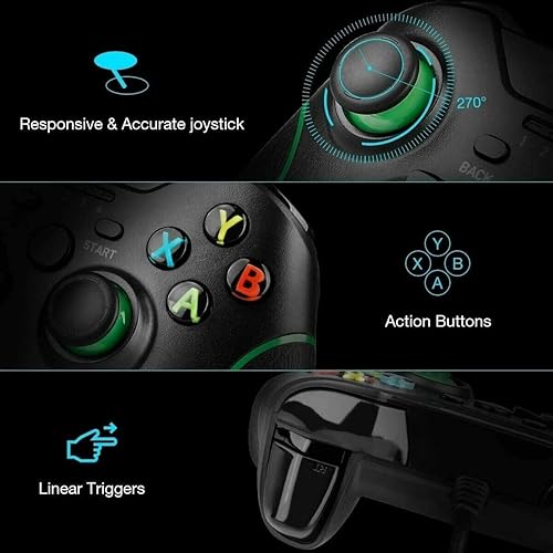 Miniatura 7 de YUDEG Control inalámbrico para Xbox One compatible con Xbox OneOne SOne XOne SeriesPC Windows 7810