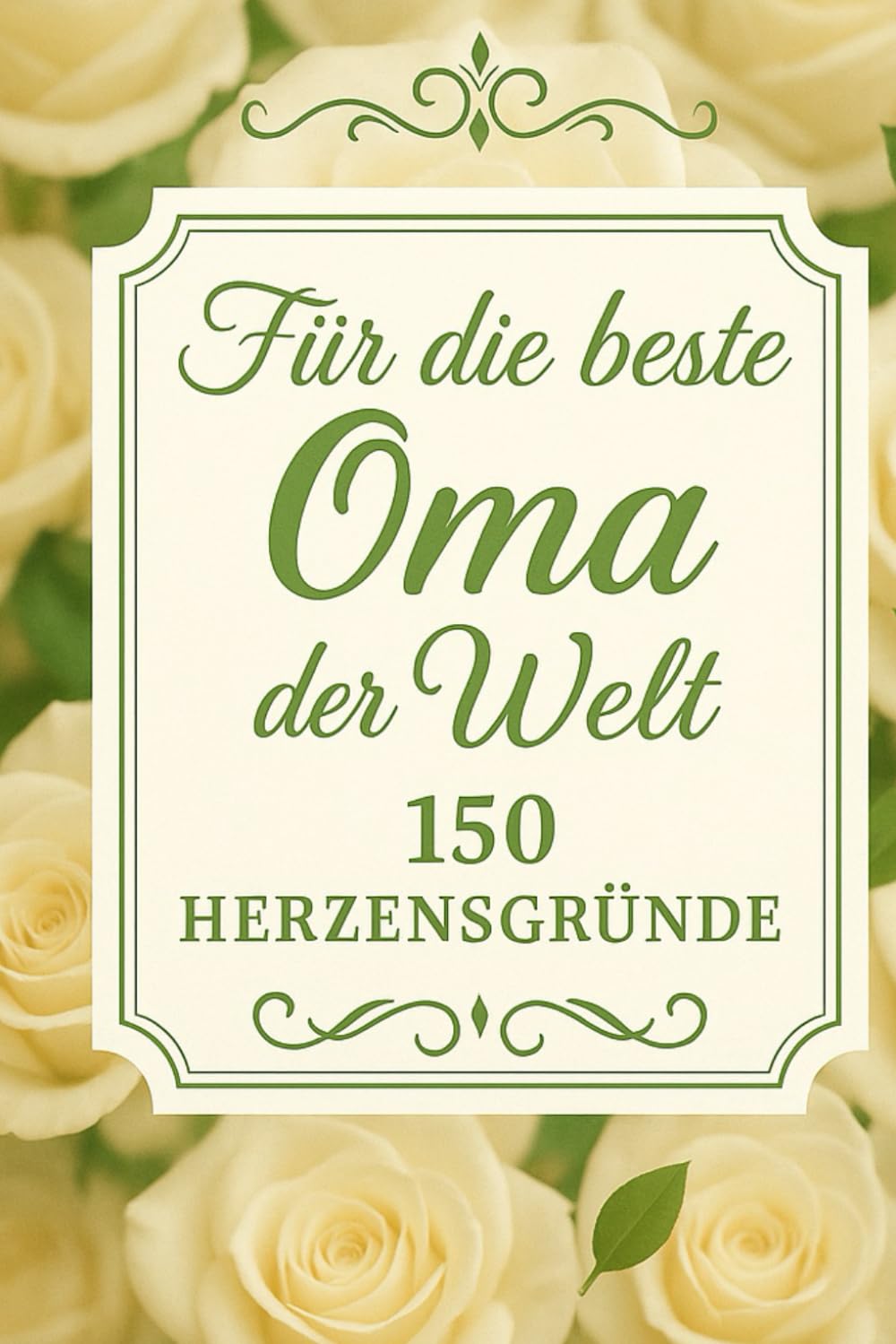 Für die beste Oma der Welt – 150 Herzensgründe: Ein liebevolles Geschenk voller Wertschätzung und Dankbarkeit