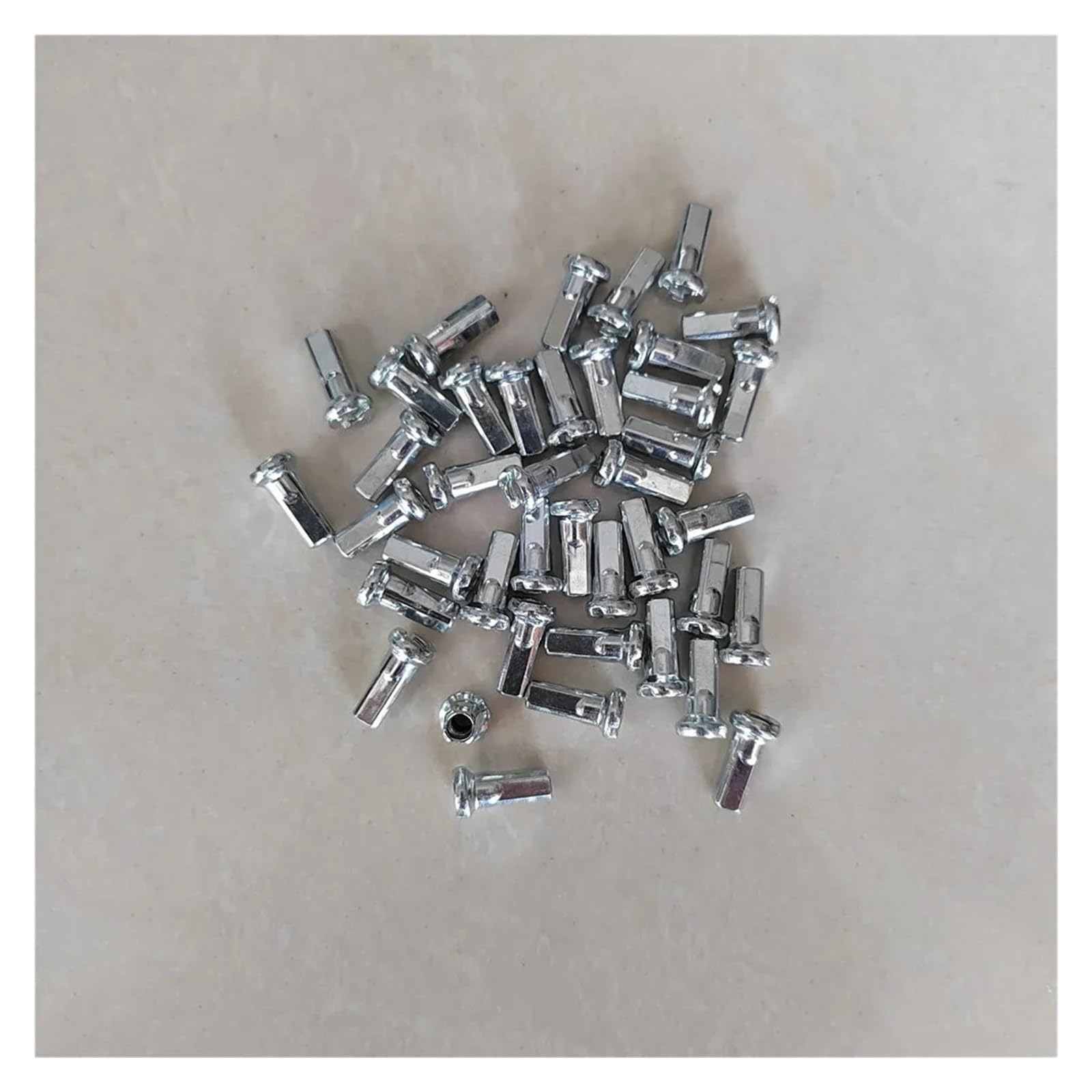 Szprychy do roweru elektrycznego 12 G, 2,5 mm, 170–305 mm, stalowe wygięcie typu J-Bend z sutkami, wytrzymałe, elektryczne do naprawy kół rowerowych (175 mm)
