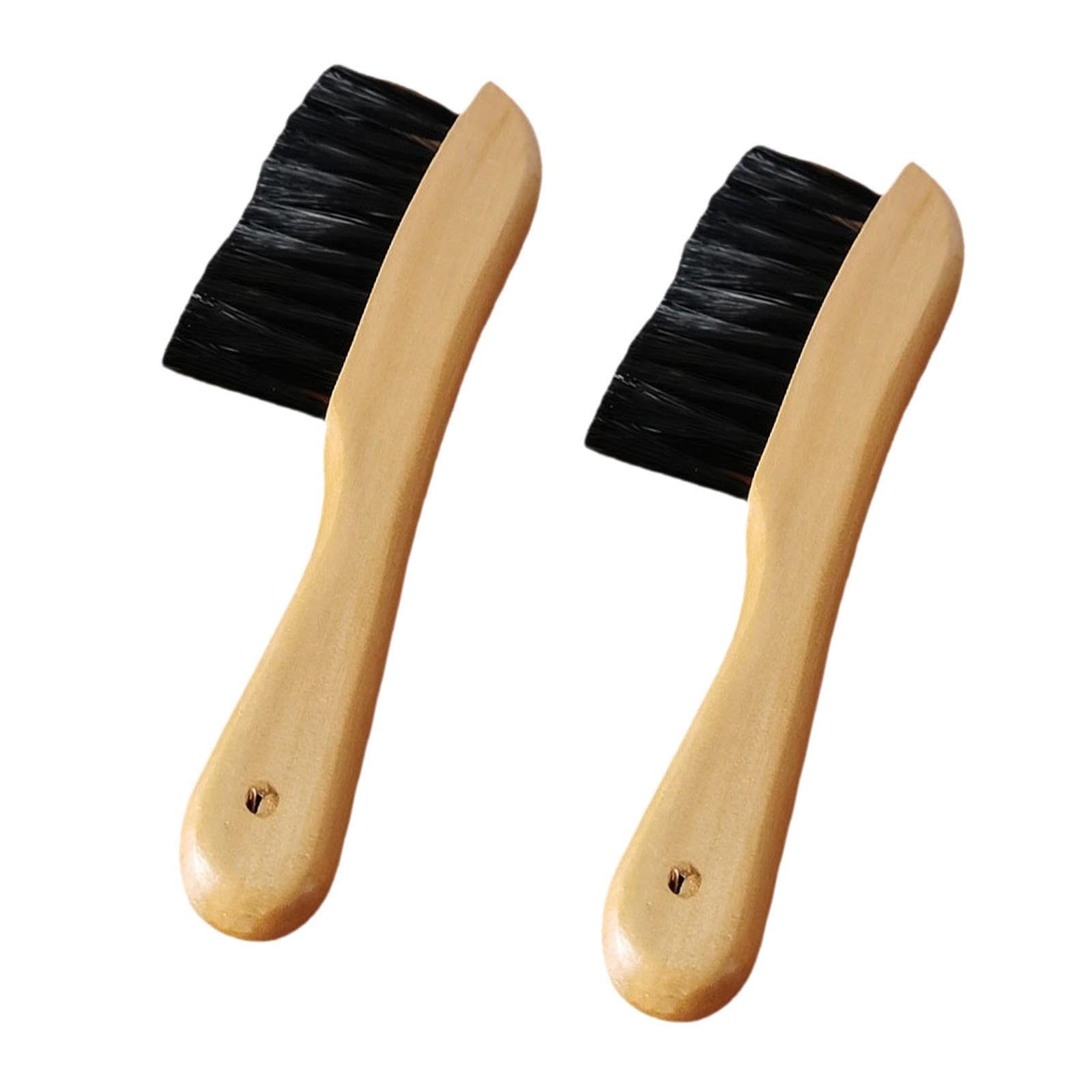 Pool Table Brush Snooker Table Brush Portable Wood Handle for Bar Gym Adults Wood Color-image-12