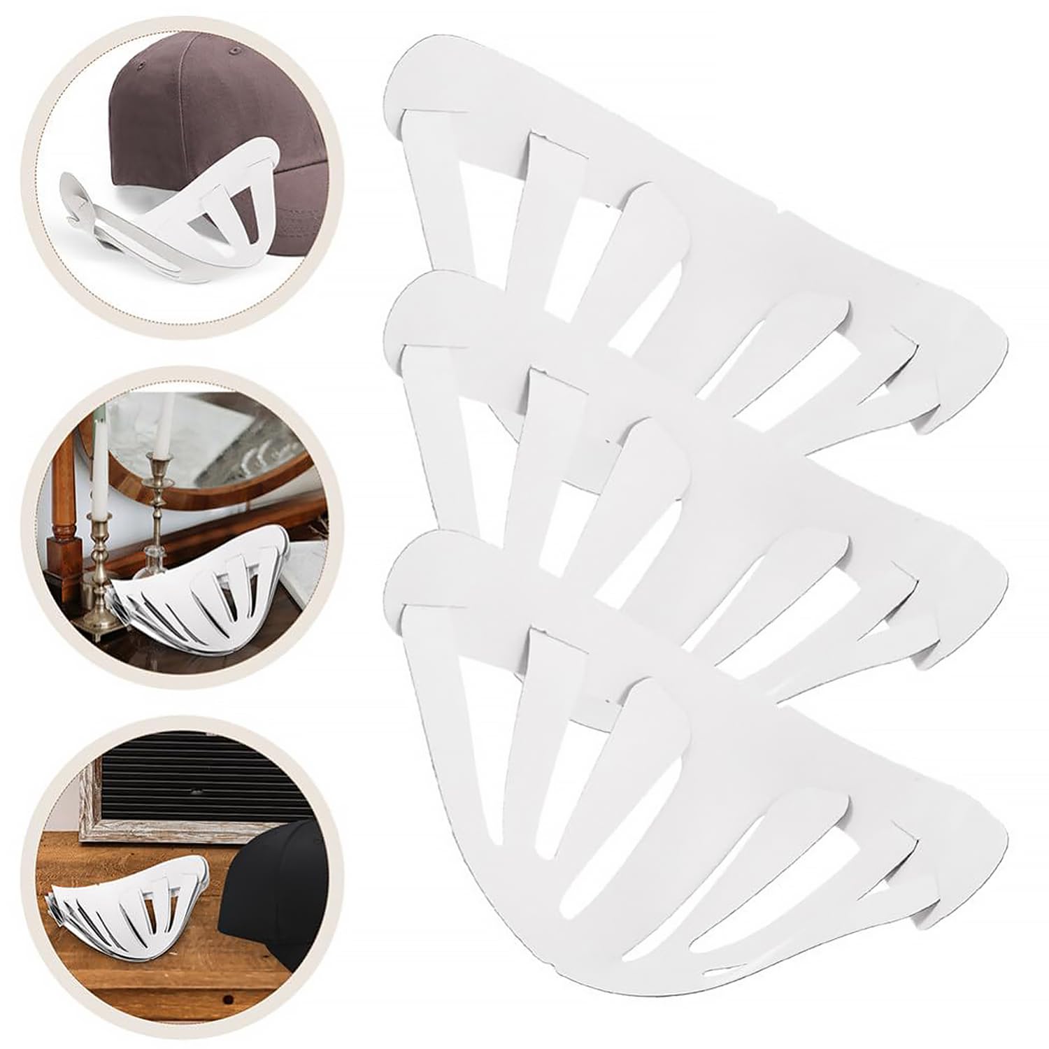 Lot De 15 Inserts Papier Pour Casquettes - Support Intérieur Universel Forme Ovale | Pour Garder La Forme Des Casquettes De Baseball - 11