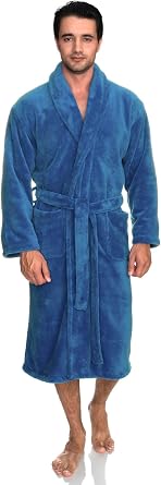 TowelSelections Mens Cotton Robe, Terry Cloth Luxury Spa Bathrobe