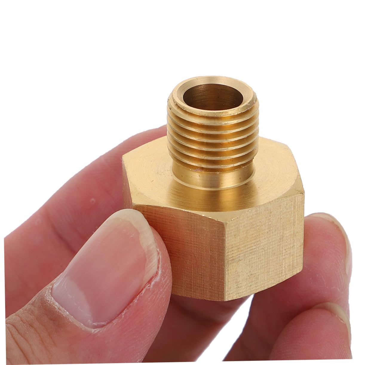 VICASKY Versatile Brass Propane Hose Adapter Threaded for Grill Stove Connection