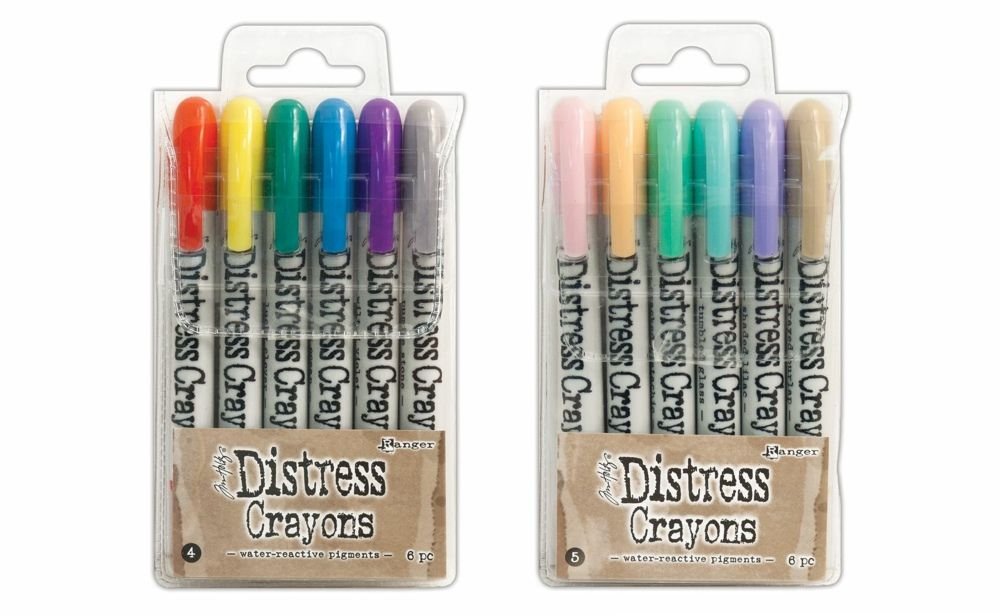 Tim Holtz Distress Crayons Bundle (Sets 4 & 5)