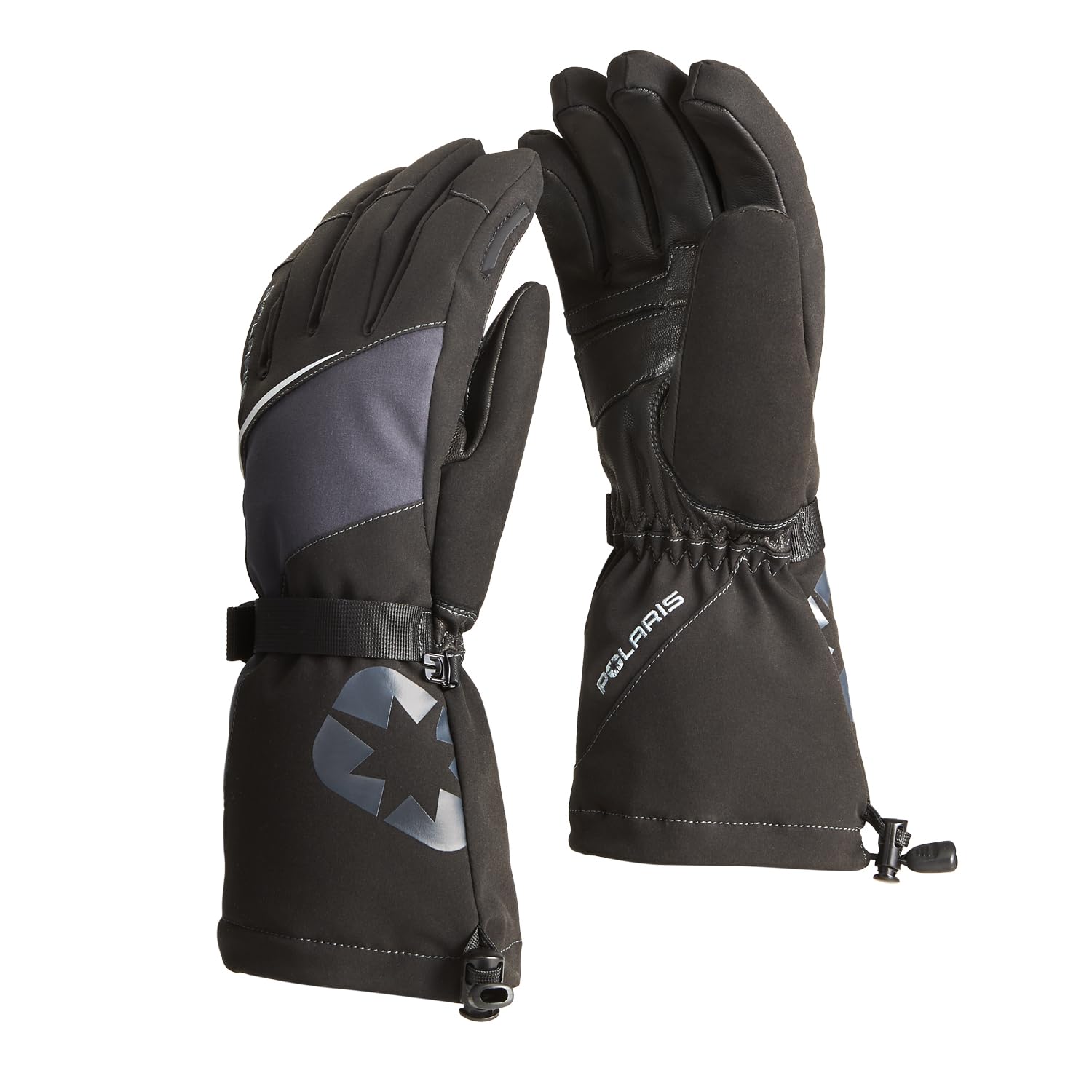 Polaris Womens Northstar Glove Black Winter and Snowmobile Gloves Insulated 2861462