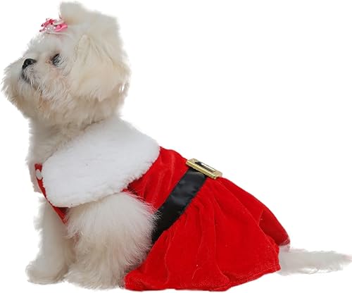 Miniatura 6 de Vestido de Navidad para perro, ropa de Navidad para perros y gatos pequeños