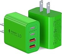 Vista 18 de Cargador USB C MacBook Pro de 140W, Bloque de Cargador Rápido de 4 Puertos Tipo C de 20W para Puerto USB C MacBook Pro y MacBook Air, iPad Pro