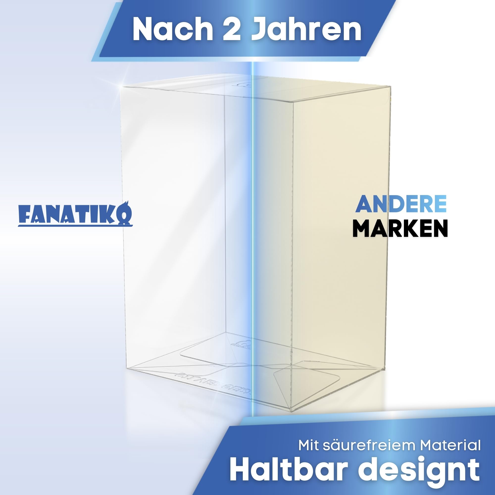 20er-Pack Gold Schutzhüllen für Funko Pop 4" - 0,5mm Pop Schutzhülle - Bewahre Deine Sammlung in perfektem Zustand mit deinem Funko Protector mit Kratzschutzfolie