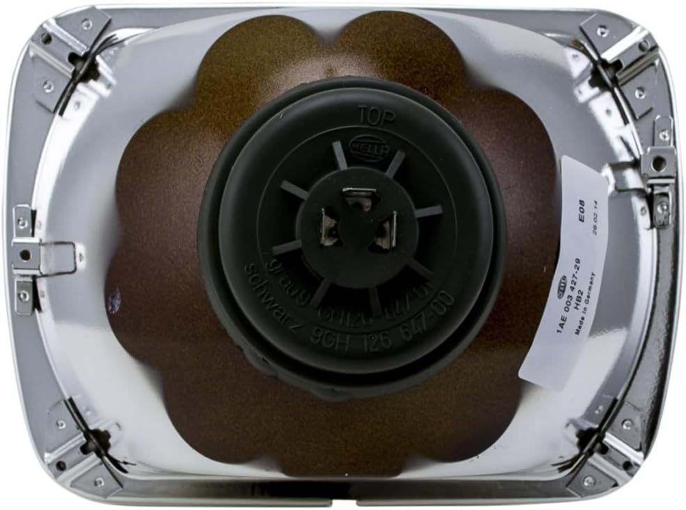 HELLA 003427291 Vision Plus 190x132mm High/Low Beam 12V Halogen Conversion Headlamp (HB2), White