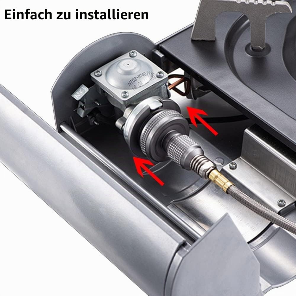 MiOYOOW Gasflaschenadapter Gas-Adapter-konverter Campingkocher Anschluss Campingkocher Anschluss für Outdoor Wandern Picknick