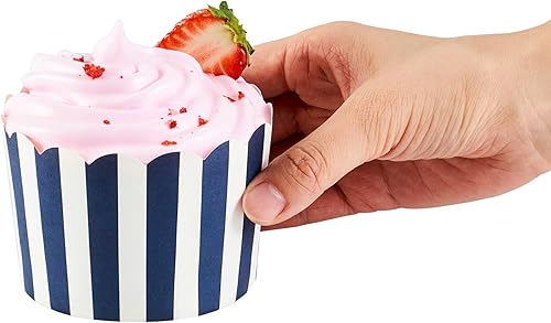 Miniatura 92 de Restaurantware Panificio Premium - Taza de papel Kraft de 10 onzas para hornear, tazas de papel para hornear, perfectas para magdalenas, cupcakes