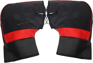 Wakauto 2 Pares De Capa Para Guidão Elétrico Luvas Quentes Luvas De Inverno Para Motocicleta Mtb Luvas De Inverno Para Motocicleta Luva De Couro Para Guidão De Bicicleta Se Bicicleta De