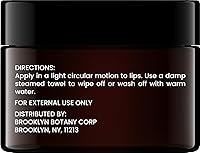 Vista 2 de Brooklyn Botany Exfoliante para Labios 1 oz – Hidratante de Labios para Labios Secos y Agrietados – Exfoliante Labial Suave para Labios Suaves y Más
