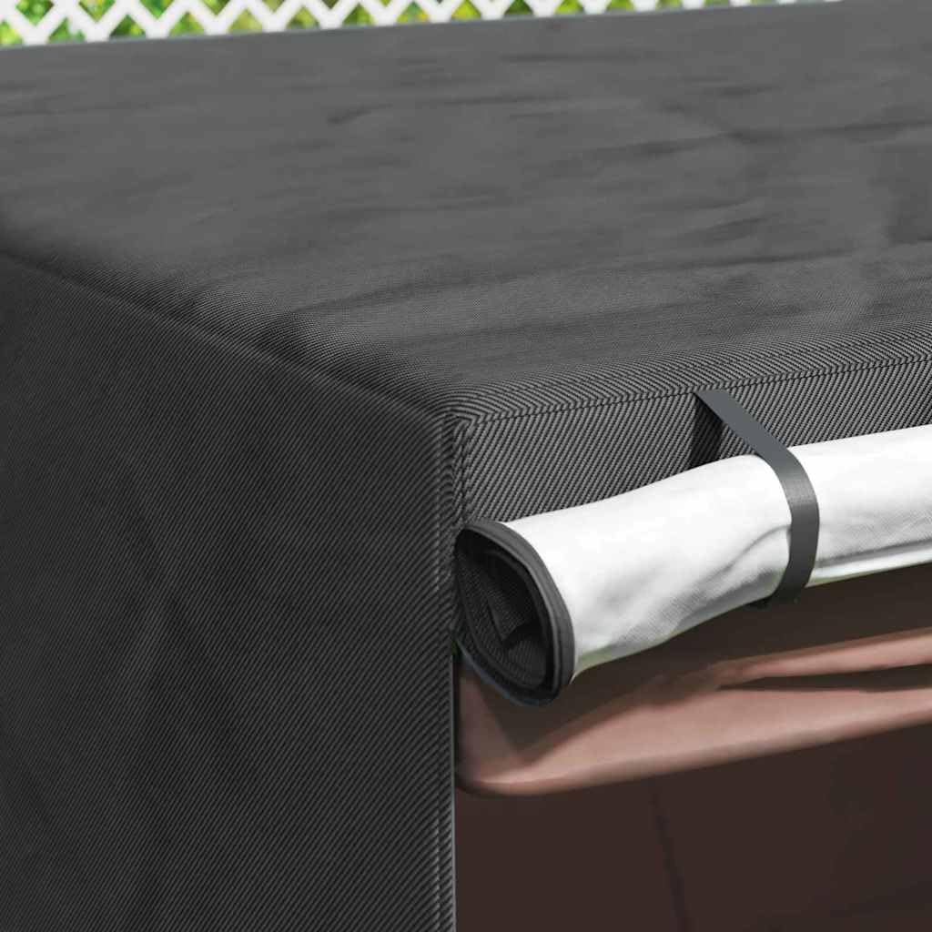Housse pour balancelle d'extérieur en tissu Oxford 420D et résistante aux UV 250 x 250 x 160 cm, protection contre pluie, soleil, poussière pour jardin, terrasse, balcon