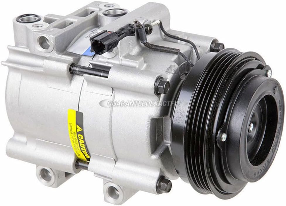AC Compressor & A/C Kit For Kia Sorento 2003 2004 2005 2006 - Includes Drier Filter, Expansion Valve, PAG Oil & O-Rings - BuyAutoParts 60-80362RK New