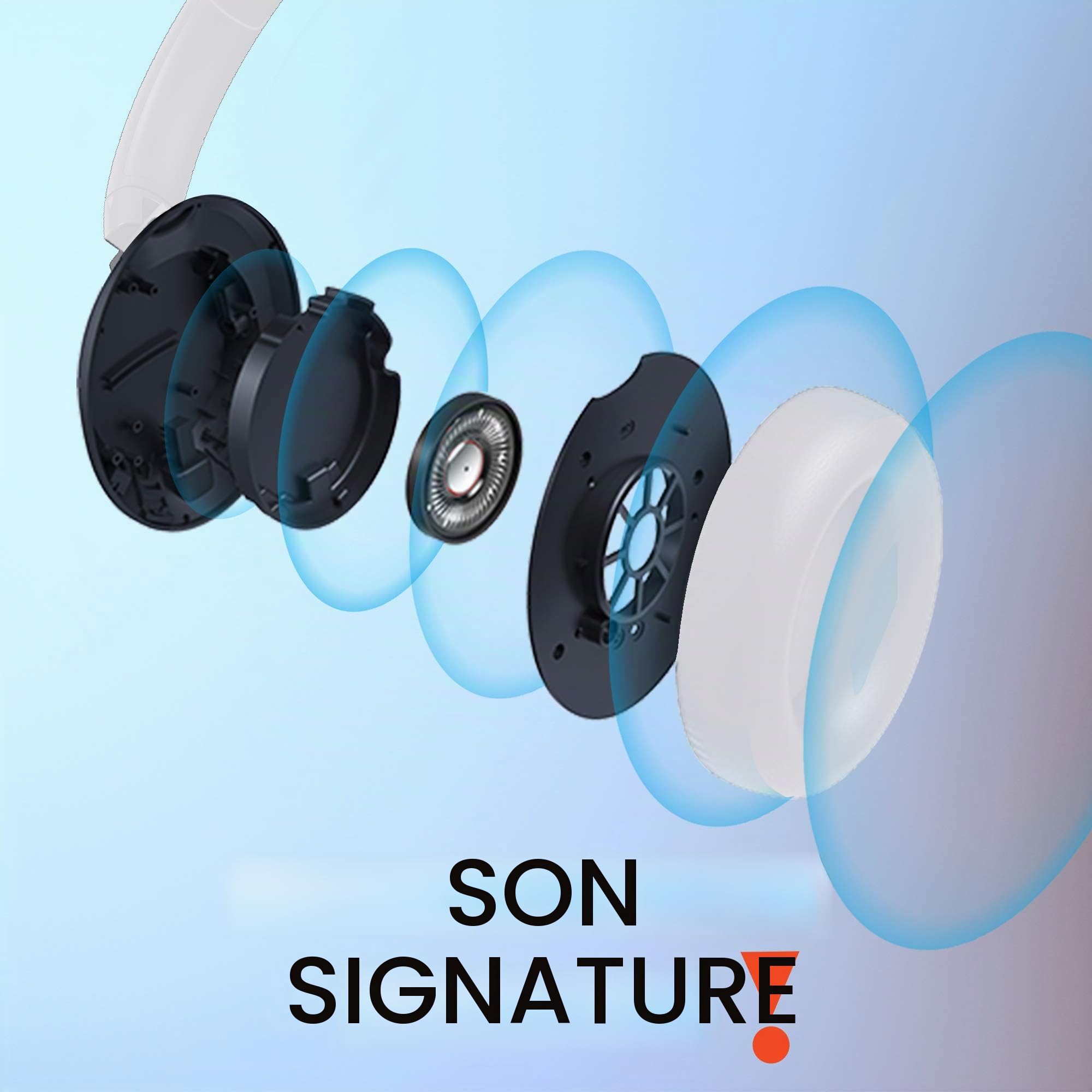 JBL Tune750BTNC – Casque circum-auriculaire sans fil à réduction de bruit active – Écouteurs Bluetooth compatibles avec Siri, Google Now et Alexa – Autonomie jusqu'à 15 heures – Blanc