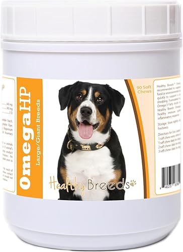 Miniatura 6 de Healthy Breeds Chow Chow Omega HP - Masticables suaves de ácidos grasos - DHA, EPA y vitamina E para promover una piel saludable, abrigo brillante,