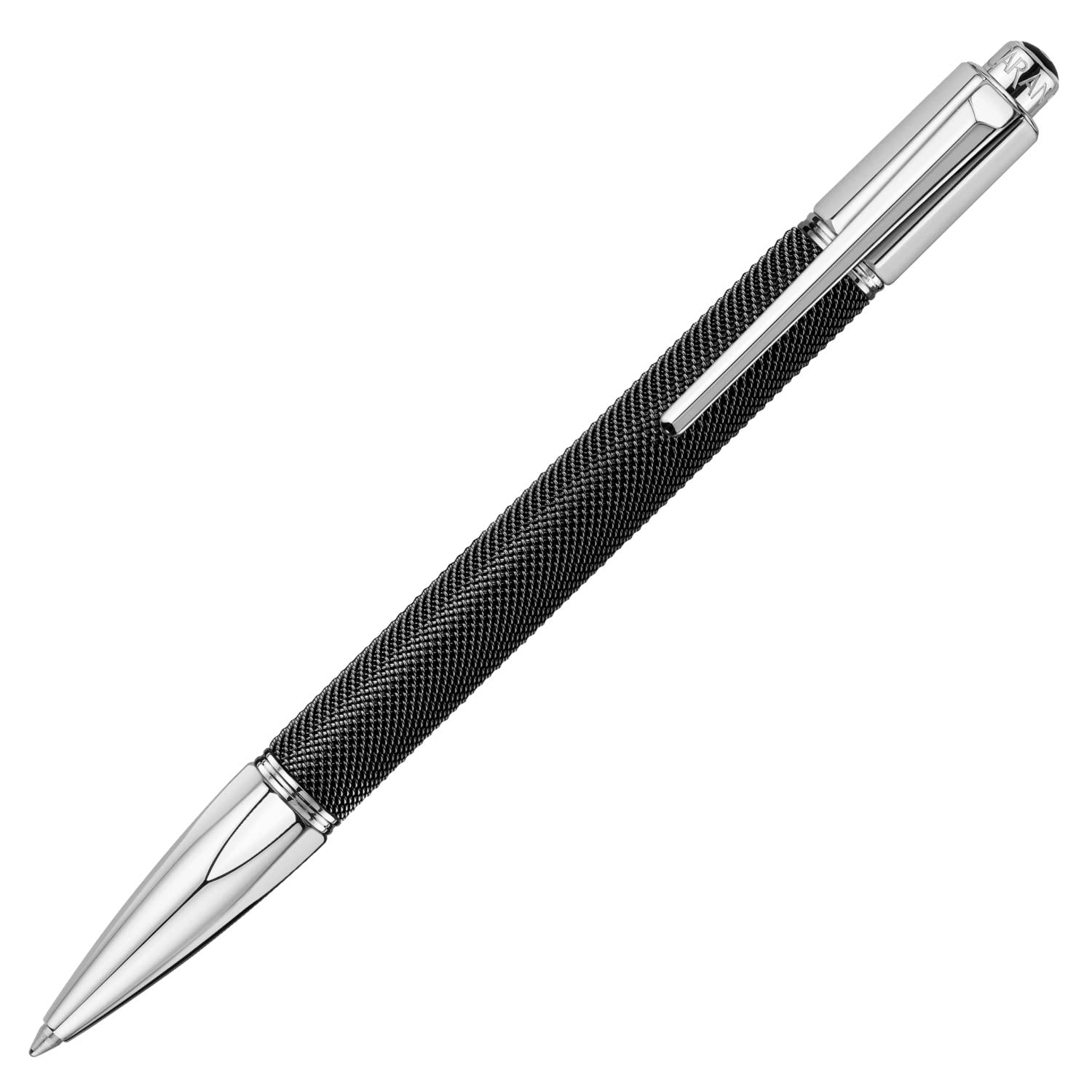 Caran D'ache Varius Ivanhoe Ballpoint Pen Black - Refillable Ballpoint Pen