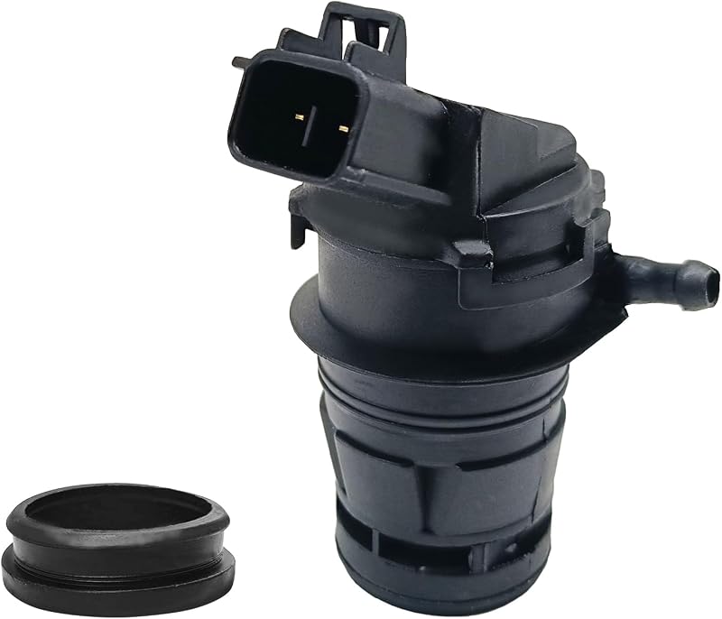 Bomba do lavador do para-brisa Icyhaws 12 V com ilhó de borracha – 1 unidade