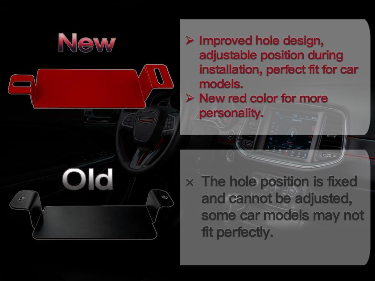New Upgrade Car Anti-Theft Steel Neutral Cover, Suitable for 2015-2023 Dodge Challenger SRT Hellcat Redeye, SRT Hellcat, Scatpack 392(NOT fit Scat,2023 Scatpack),Daytona, Hemi丨Chrysler 300.