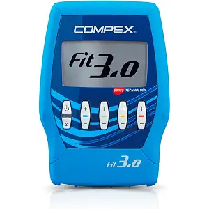 Compex Fit 3.0 Electroestimulador, Unisex, Azul