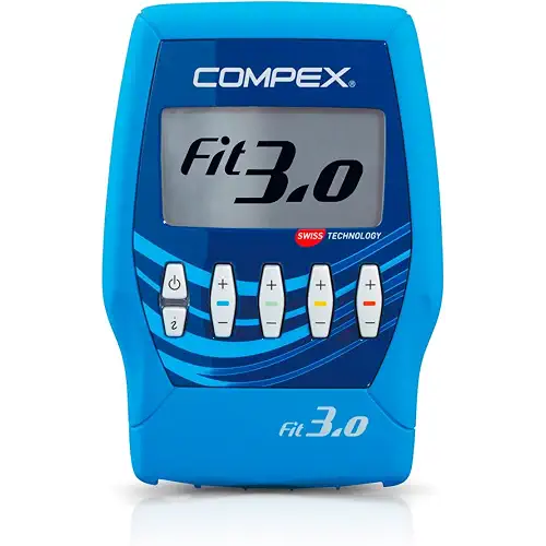Compex Fit 3.0 Electroestimulador, Unisex, Azul