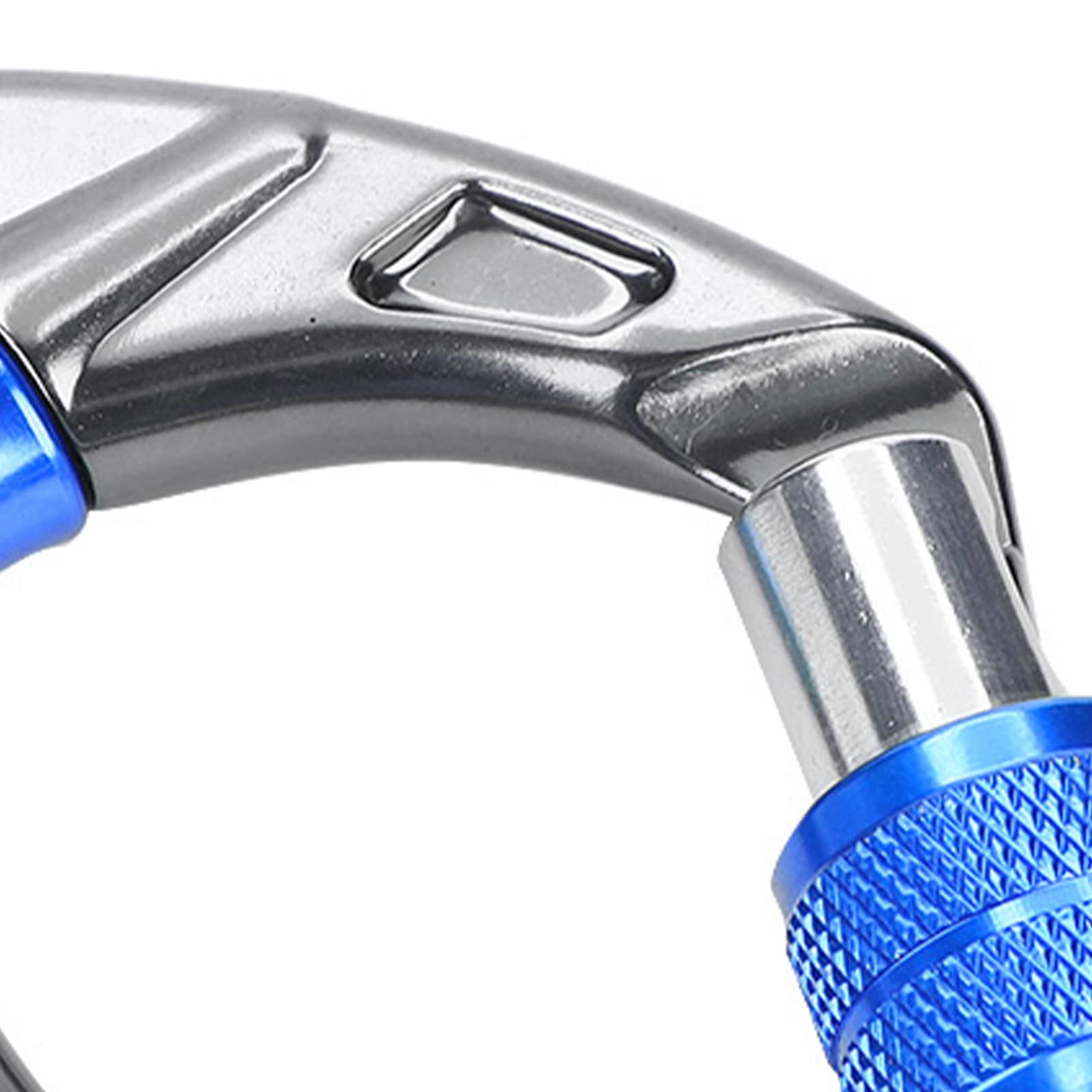 Alomejor Mousqueton d'escalade de verrouillage 25KN aluminium forgé à la chaleur poulie supérieure