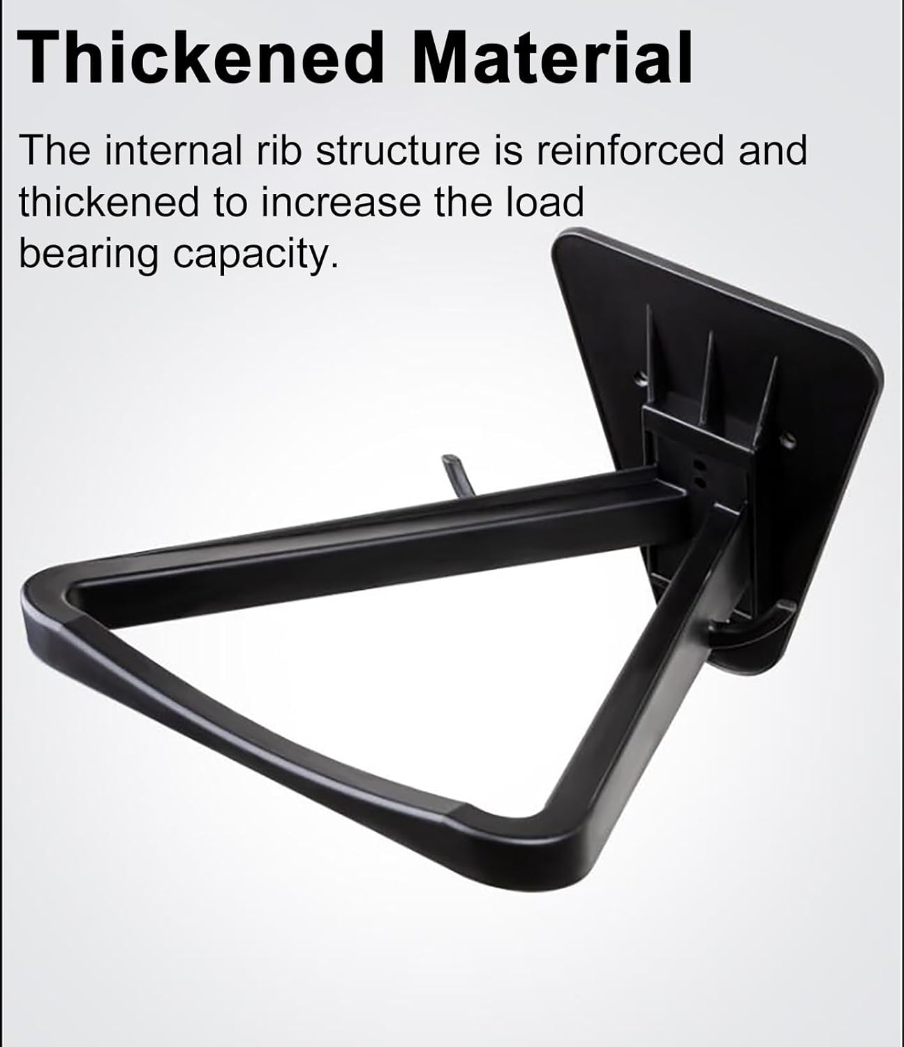 Indoor Basketball Rack Wall Mount, Strong Adhesive Sports Ball Holder for Home Gym, Dormitory, Volleyball & Soccer Storage Organizer - Durable Black Design