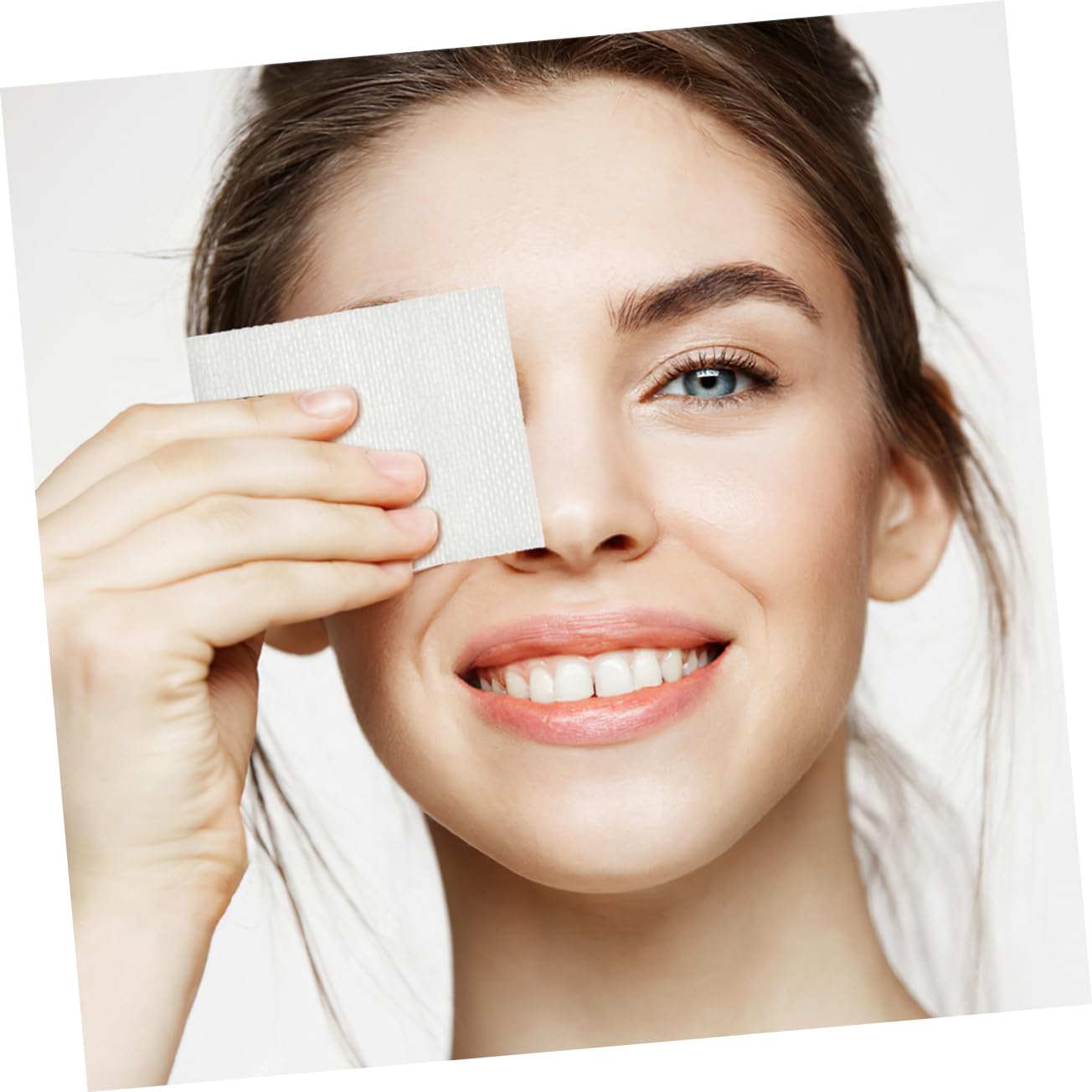 Gogogmee 240pcs Stretchable Cotton Pads Makeup Remover Pads Wet Dry Facial Cleansing Exfoliating Cotton Wipes