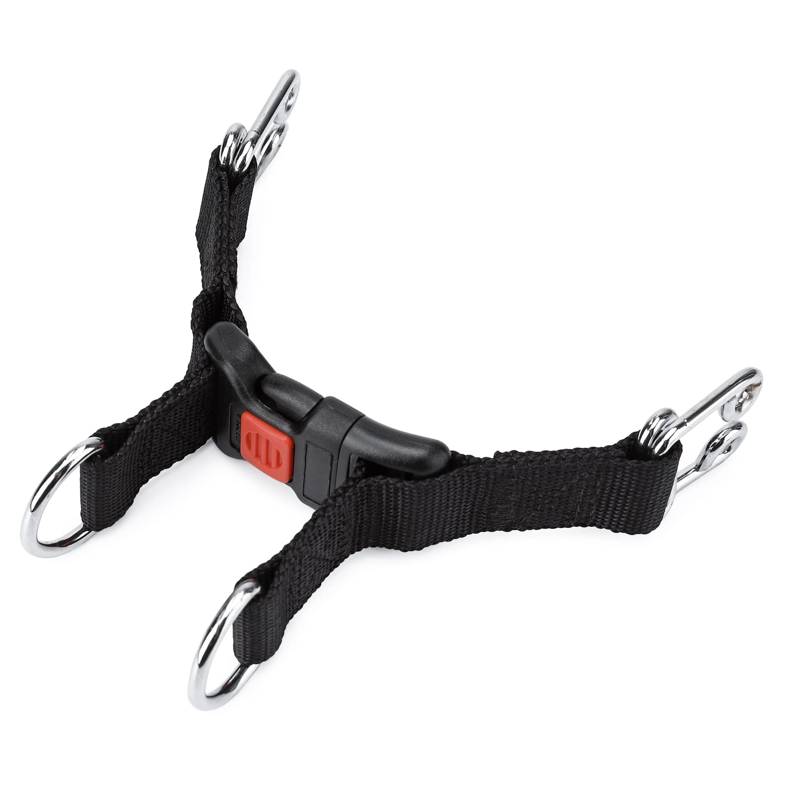 JIPIMON Dog Collar Replacement Strap with Quick Release Snap Buckle Fits Most Brands of Dog Training Collars (Large, 3.5mm Links)
