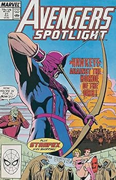 Paperback Avengers Spotlight #21 : Featuring Hawkeye and Starfox (Marvel Comics) Book