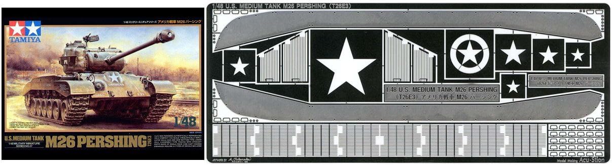 Amazon | 1/48 アメリカ戦車 M26 パーシング セット | プラモデル 通販