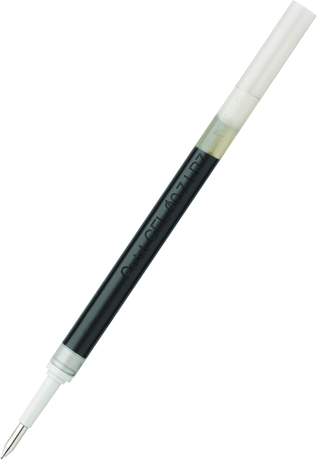 Pentel Refill Ink for BL57/BL77 EnerGel Liquid Gel Pen, Box of 12, 0.7mm, Metal Tip, Black Ink (LR7-A-12) : Office Products