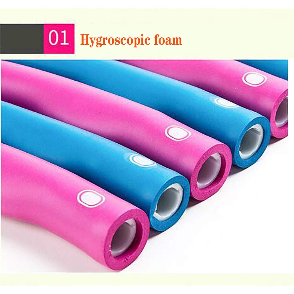 8 sezioni Hula Hoop per Bambini Dimagrante artefatto Hula Hoop Fitness Rimovibile Comodo per aiutarti a esercitare nel Modo più Semplice e Divertente per Perdere Peso Esercizio
