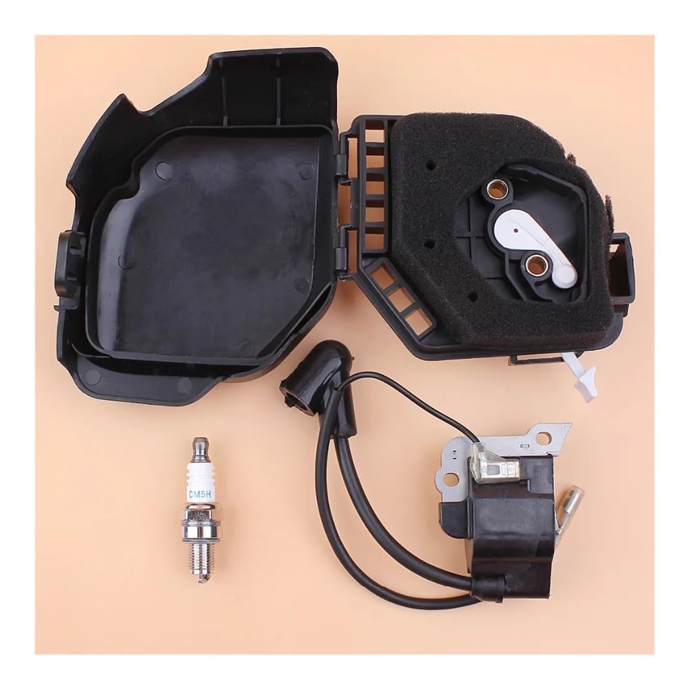 Conjunto de filtro de aire Magneto de bobina de encendido apto for H-GX25 GX25T GX25N GX25NT Motor de gasolina pequeño HHT25S desbrozadora de 25cc Reemplazo de repuestos