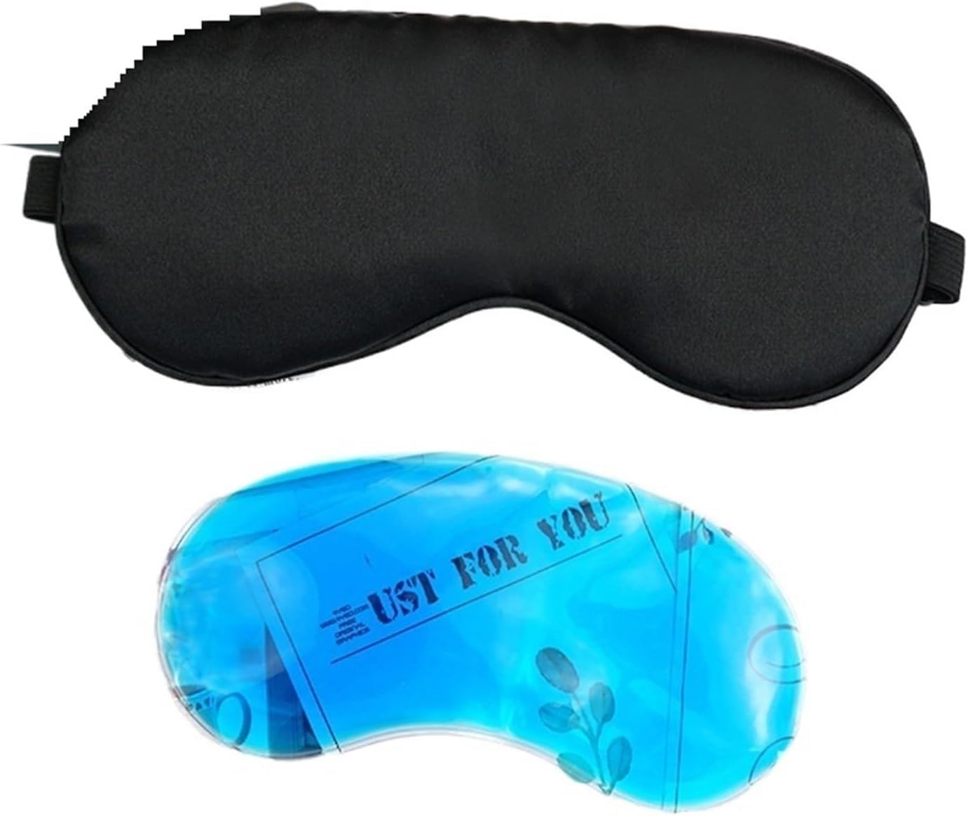 antifaz Máscara de seda for ojos, sombra de ojos for dormir, parche for los ojos, viaje, relajación, parche for los ojos, venda for los ojos, máscaras de ayuda for dormir con bolsa de hielo, luz de so