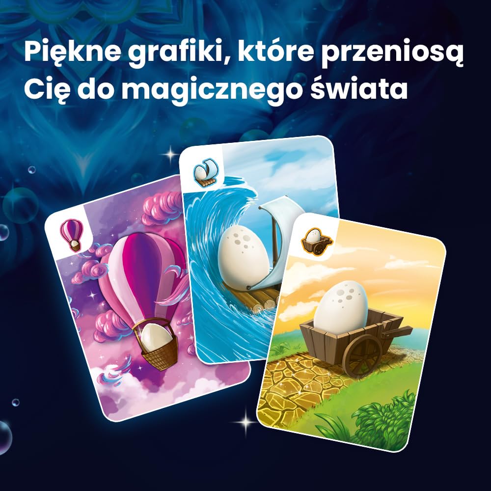 Trefl - Magajaja Gra Karciana - Dynamiczna Gra Rodzinna, Karcianka dla Dorosłych i Dzieci od 6 lat