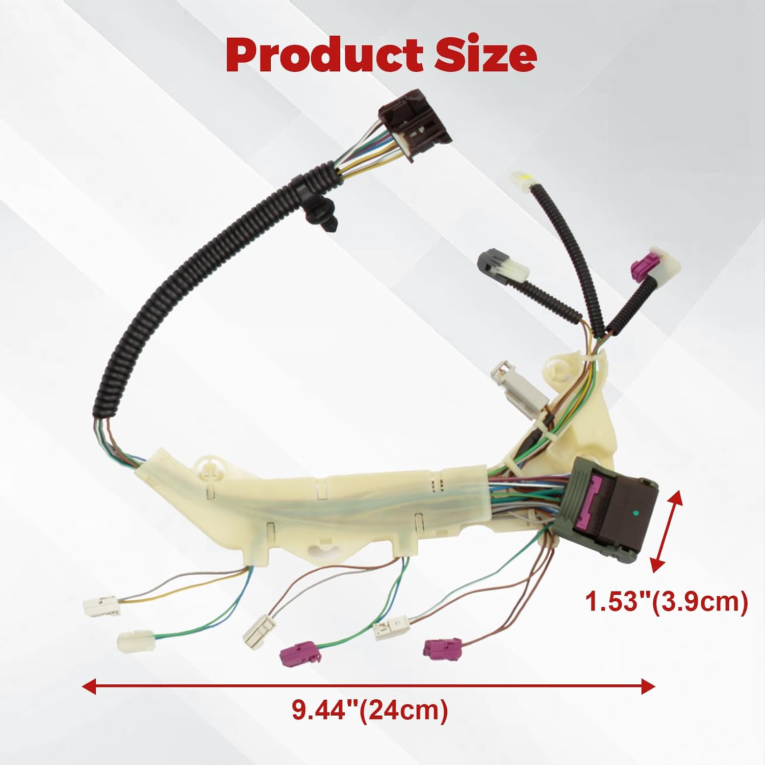 Automatic Transmission Wiring Harness Compatible with Camaro Colorado Canyon Yukon Escalade Replace 24298757 24046895