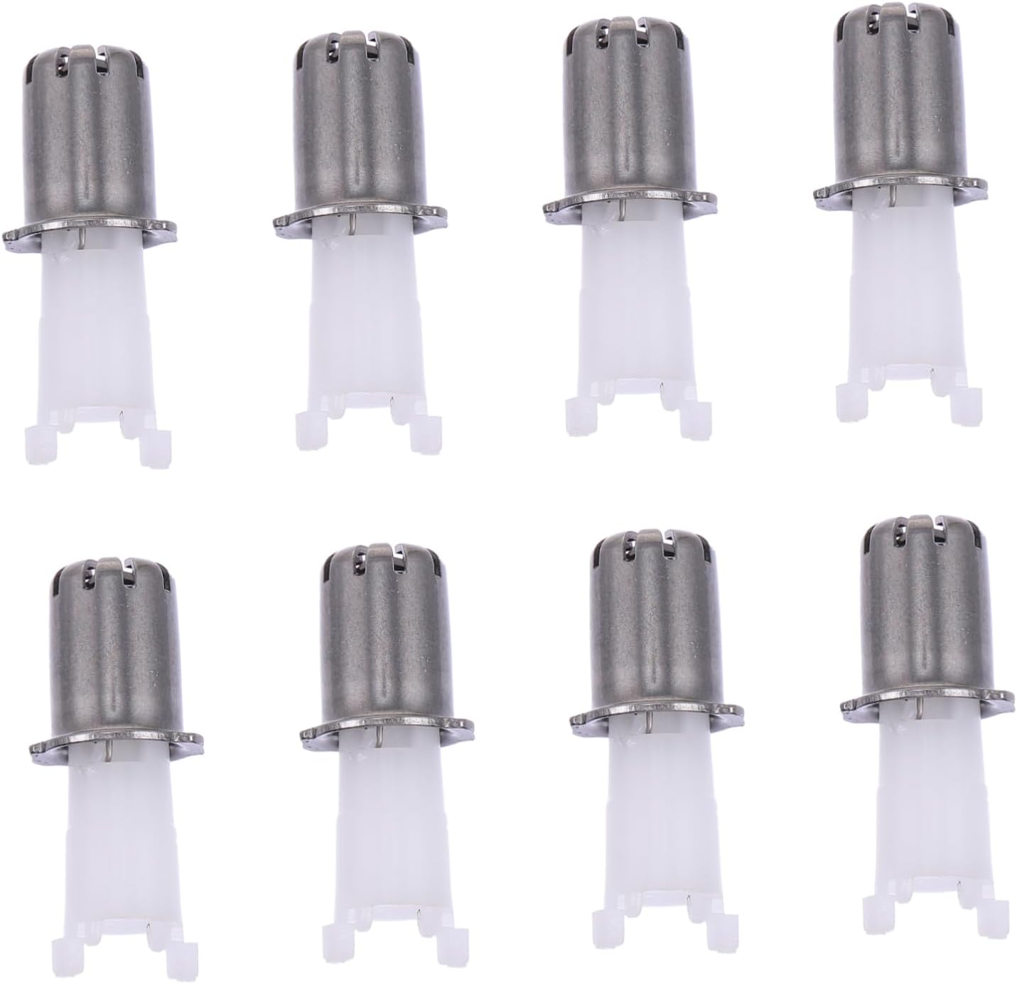 8pcs Electric Nose Hair Trimmer Replacement Versatile Trimmer Accessories for Nose Ear Eyebrow and Facial Hair Removal Compatible Inner Blades and Caps