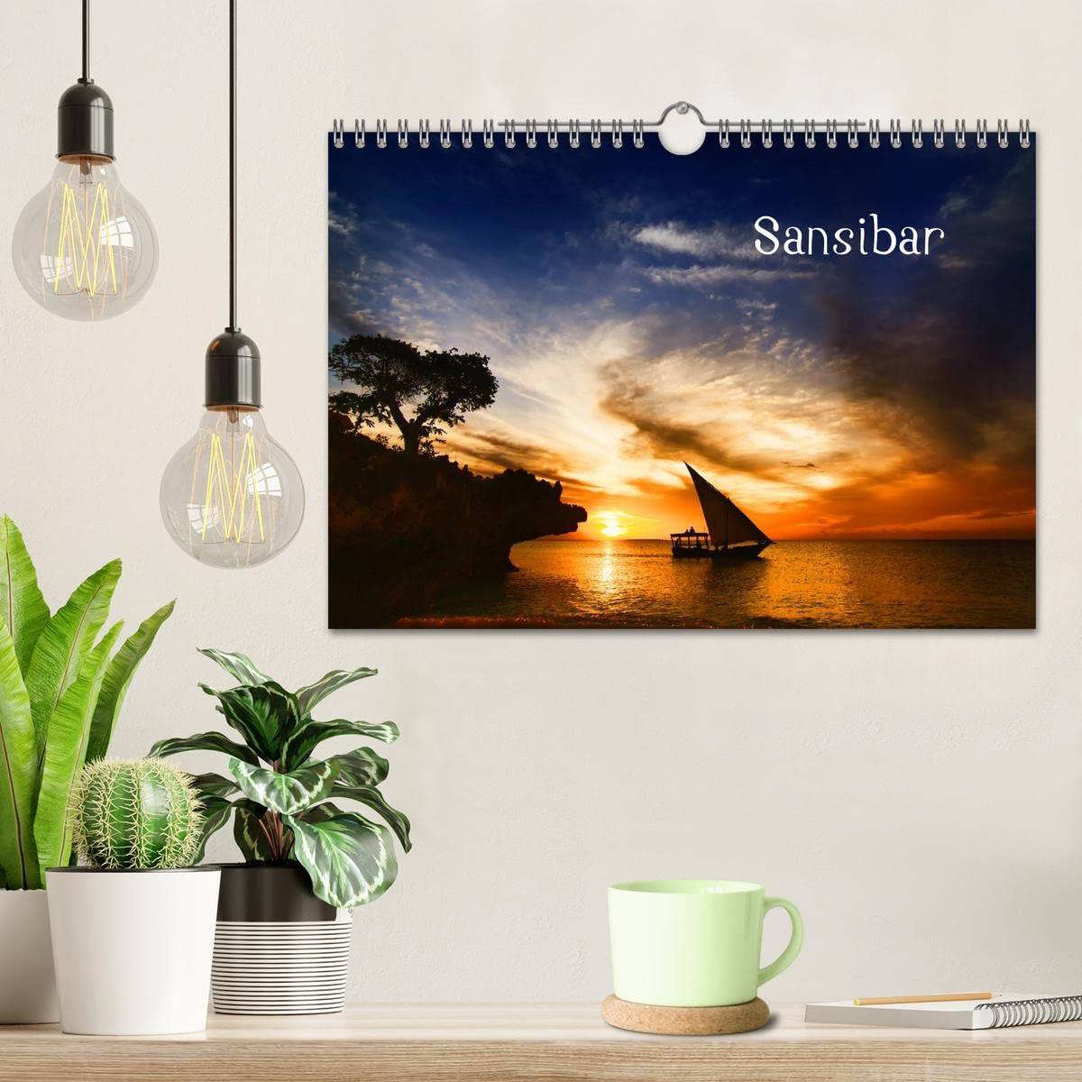 Sansibar (Wandkalender 2026 DIN A4 quer), CALVENDO Monatskalender: Impressionen Sansibar (CALVENDO Natur)