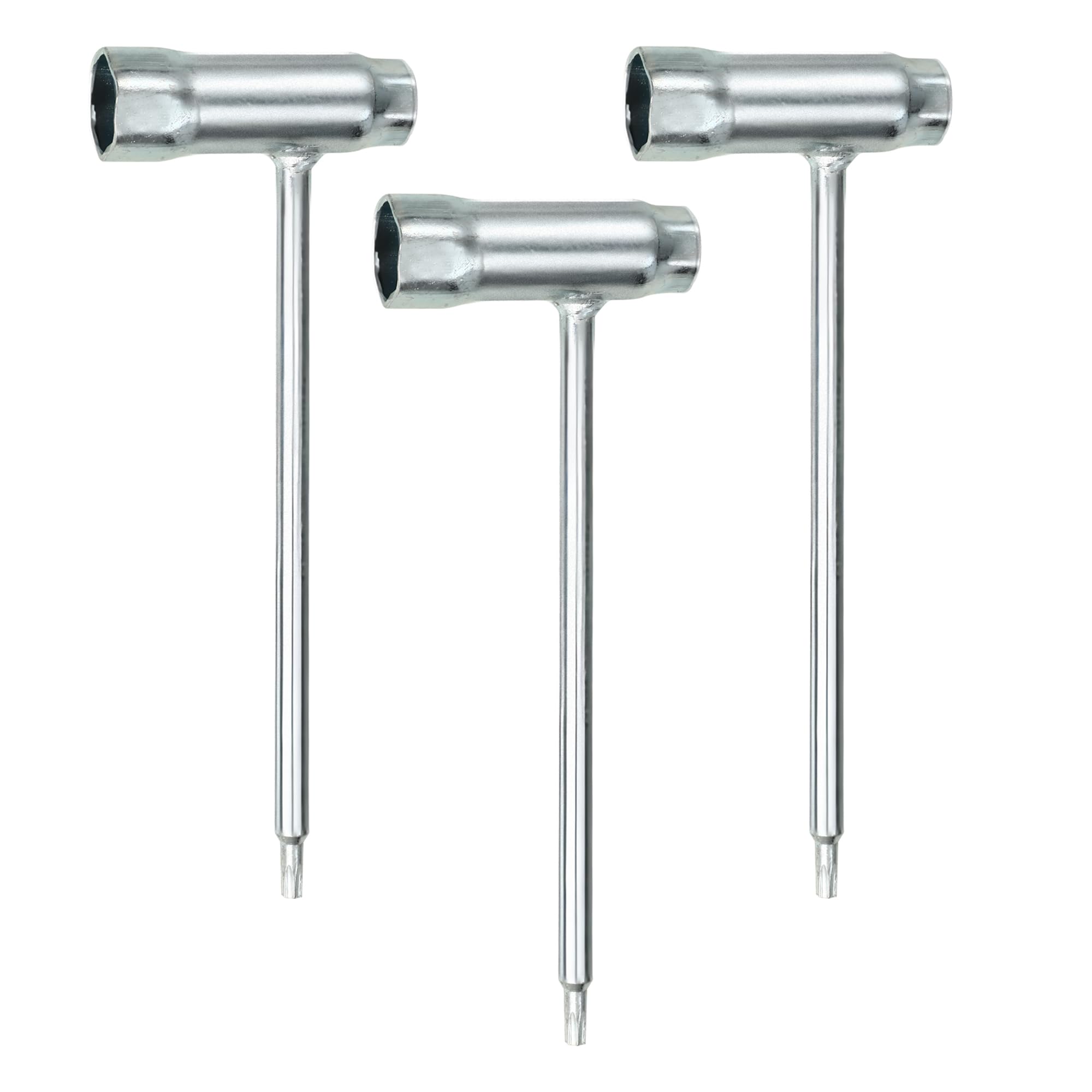 3-Pack Combination Wrench 19mm x 13mm (3/4" x 1/2"), T-Wrench and T27 Torx Screwdriver Combination Chainsaw Tool, Fit for Stihl TS350, TS350AVE, TS360