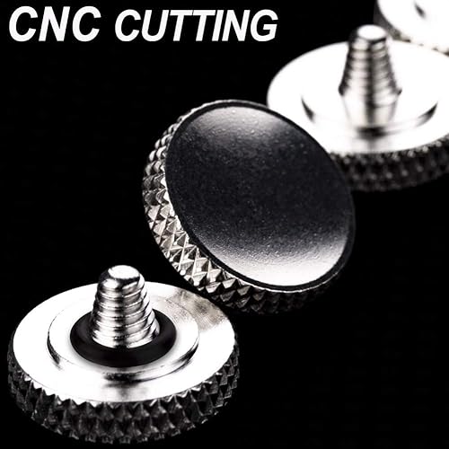 Vista 31 de Botón de liberación del obturador suave (paquete de 2) Botón de obturador de cámara cóncava de gama alta Negro -,Negro 01,Rojo Brillante,Plata