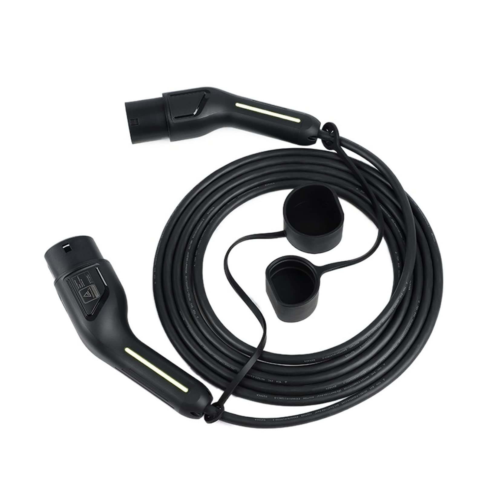 Cavo di Ricarica EV Tipo 2 16A 32A 3.6KW 22KW Cavo for Veicoli Elettrici Trifase for Stazione EVSE Spina da Femmina A Maschio Ricarica Sicura(32A 1 Phase)