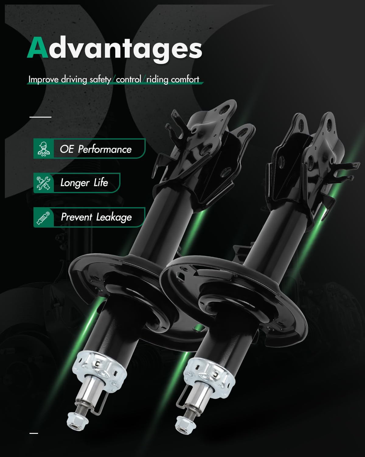 Amazon.com: SCITOO - Front Shock Absorber for Mazda Fits 2013-2016