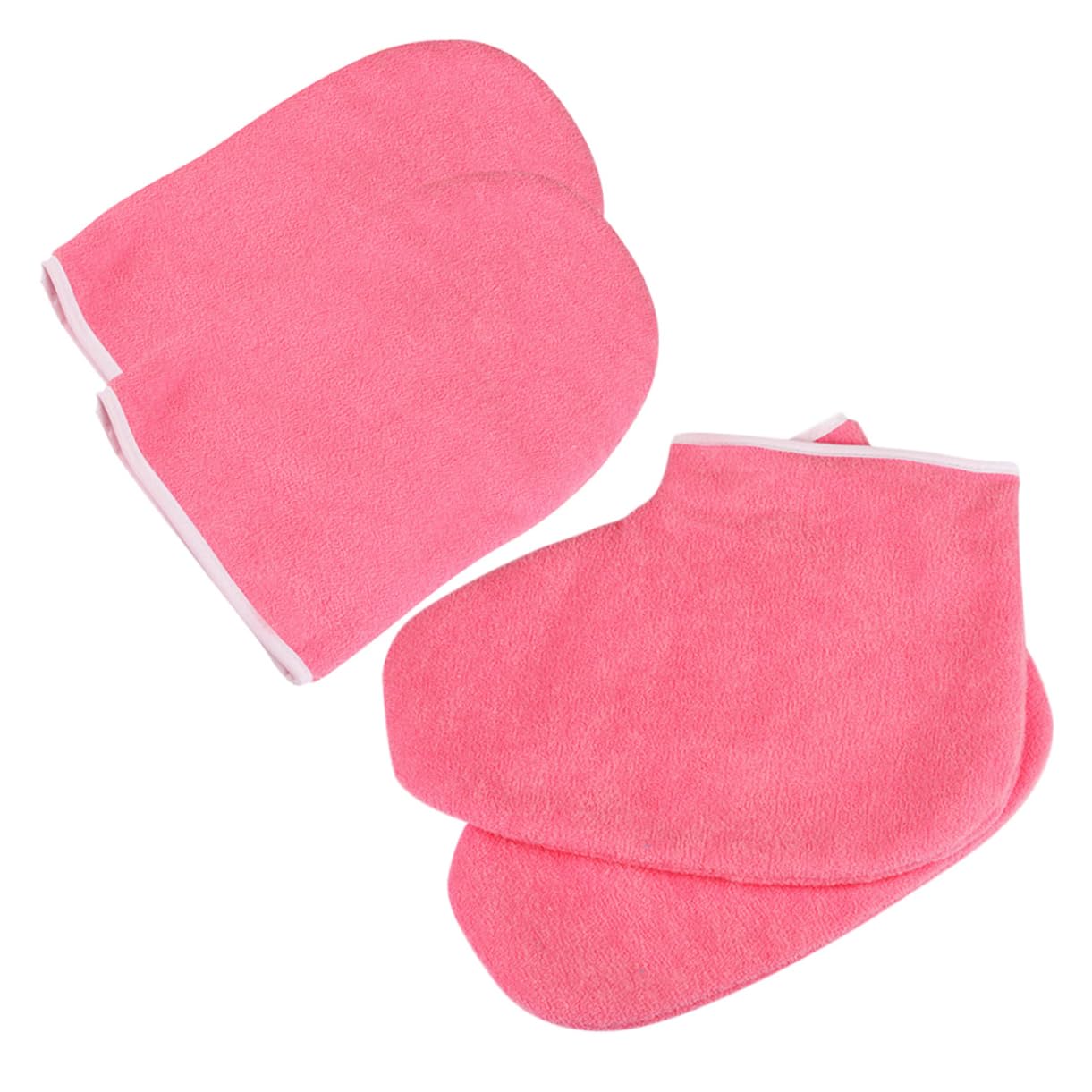 NOLITOY Paraffin Therapy Glove Set Foot Wax Paraffin Hand Wax Therapy Foot Socks for Spa Home Use