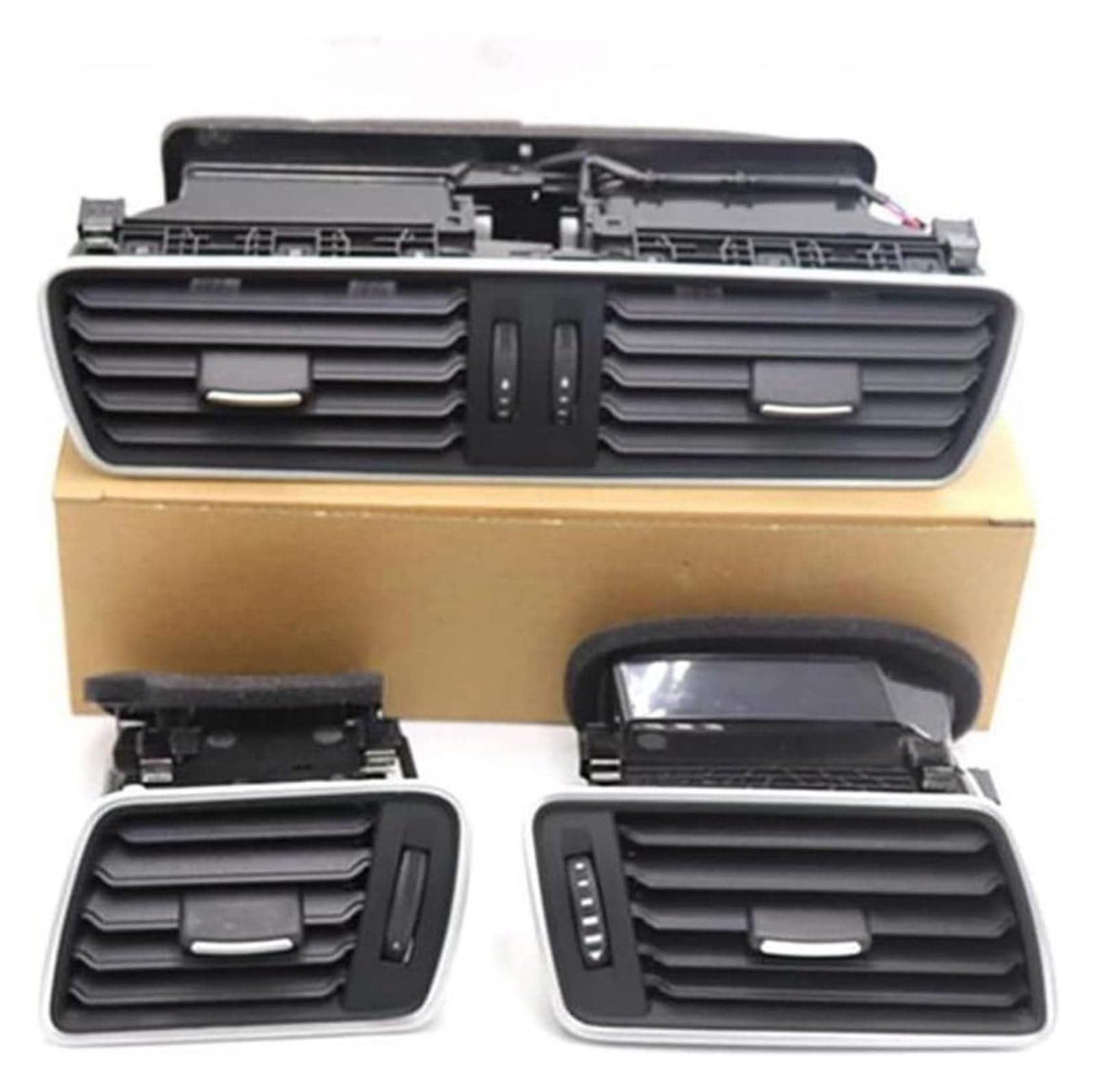 Air Vent Deflector Outlet For VW For Passat CC B6 B7 R36 3AD 819 728A 701A 702A Car LHD Dashboard Air Conditioning Outlet Vent(Matte Style B)