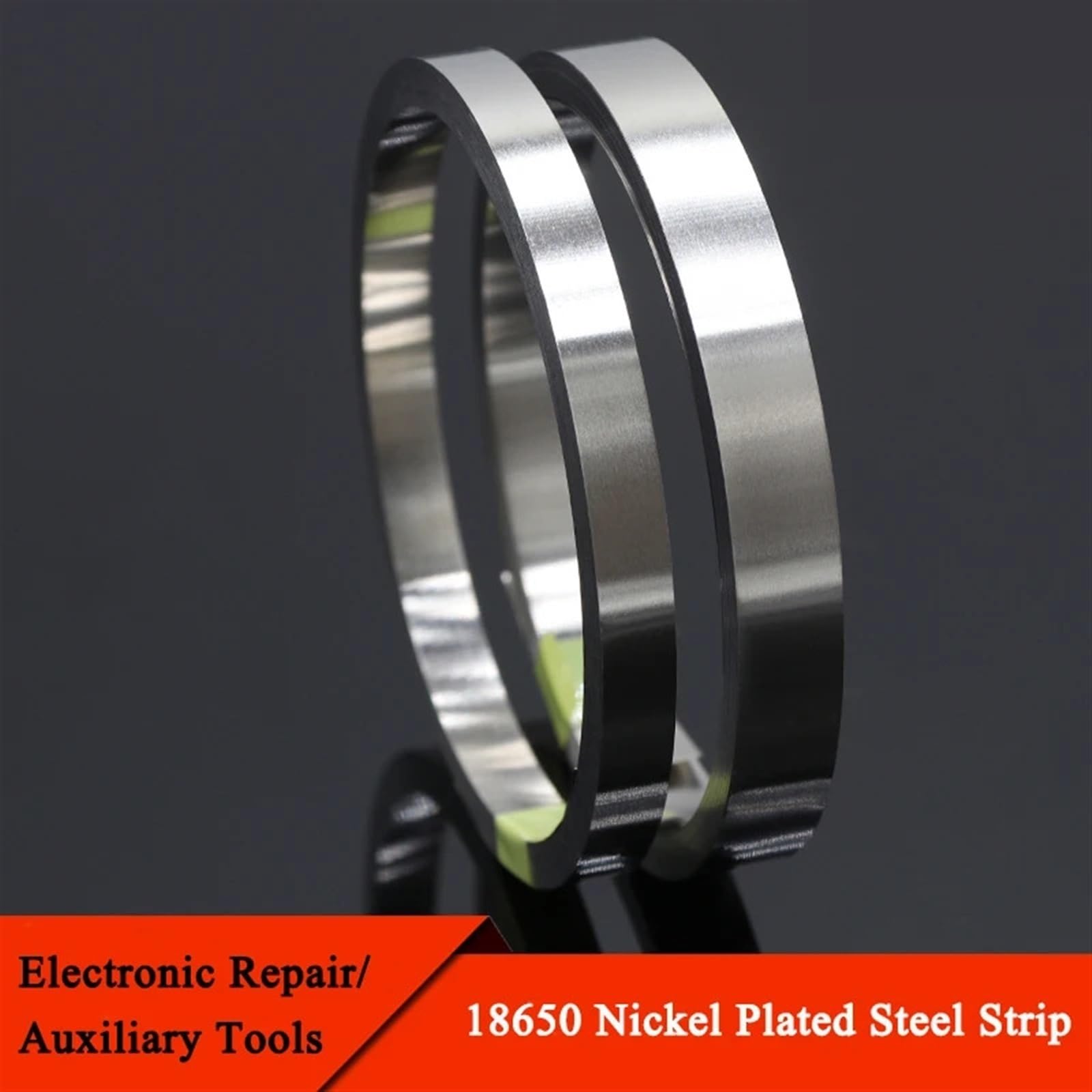 Produktbild von JMORCO Nickelband 10 M/Rolle – 0,1–0,2 Mm, 3–10 Mm Breite, Für 18650 Li-Ionen-Akku-Punktschweißen